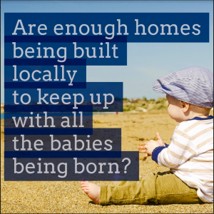 Sixteen Babies Born for Every New Home Built in the Past Five Years in Leicester...